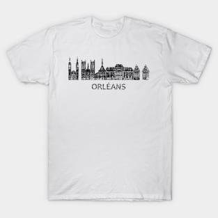 Orléans - World Cities Series by 9BH T-Shirt